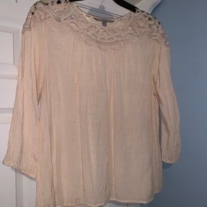 Light tan/ cream color top